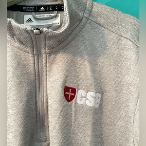 👟 College of Saint Benedict, GRAY Adidas SWEAT SHIRT UniSex XL  EPLC